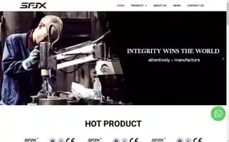 Sfjxmachinery.com Screenshot 2024-06-27 12:43:22