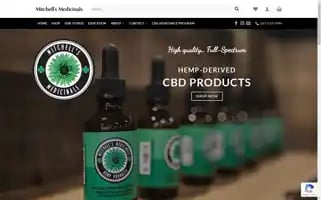 Mitchellsmedicinals.com Screenshot 2024-06-11 14:05:45