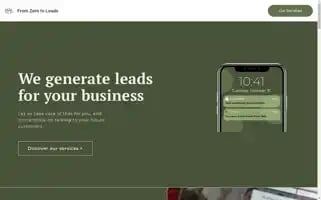 Fromzerotoleads.com Screenshot 2024-05-28 09:11:47