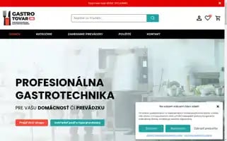 Gastrotovar.sk Screenshot 2024-05-19 21:30:47