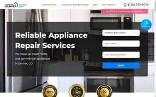 Denverappliancerepairservice.com Screenshot 2024-05-15 19:43:31