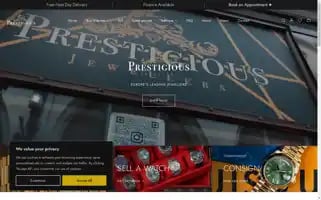 Prestigiousjewellers.com Screenshot 2024-05-28 05:30:29