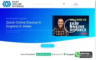 Easyonlinedivorce.co.uk Screenshot 2024-06-11 10:09:08