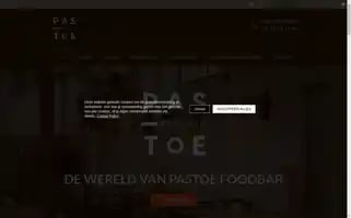 Pastoe-foodbar.nl Screenshot 2024-06-30 16:41:46