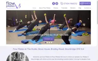 Flow-pilates-stourbridge.co.uk Screenshot 2024-04-17 14:55:27