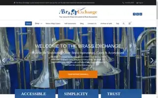 Thebrass-exchange.com Screenshot 2024-05-14 07:36:29