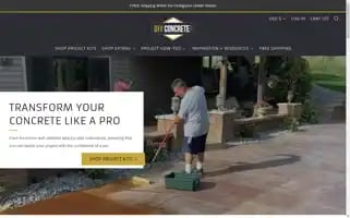 Diyconcrete.com Screenshot 2024-07-04 08:08:44