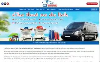 Thuexedulichnamdinh.com Screenshot 2024-05-21 12:23:20