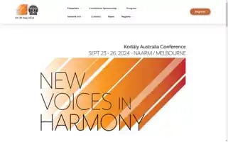 Kodalyaustraliaconference.org.au Screenshot 2024-05-25 13:27:56