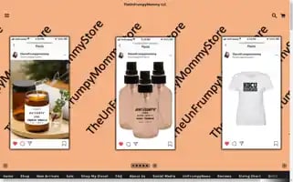 Theunfrumpymommystore.com Screenshot 2024-05-16 21:20:44