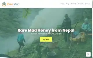 Raremadhoney.com Screenshot 2024-06-18 02:01:19