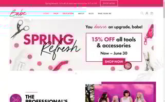 Babehairextensions.com Screenshot 2024-05-05 06:55:45