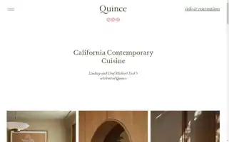 Quincerestaurant.com Screenshot 2024-07-01 09:44:56
