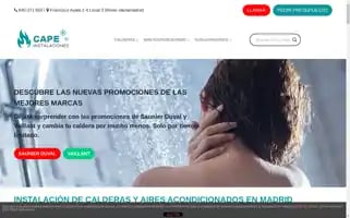 Capeinstalaciones.com Screenshot 2024-05-24 13:47:31