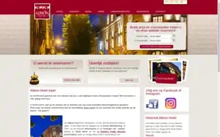 Albionhotel.be Screenshot 2024-04-22 21:07:32