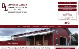 Discountlumberspokane.com Screenshot 2024-05-09 10:30:27