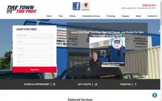 Tiretownusa.com Screenshot 2024-05-14 12:59:50