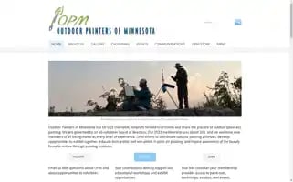 Outdoorpaintersofminnesota.org Screenshot 2024-06-15 14:18:10