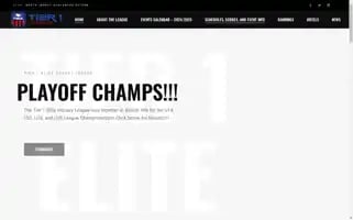 Tier1elitehockeyleague.com Screenshot 2024-07-07 09:14:07