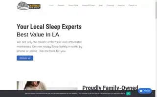 Mattressdepotla.com Screenshot 2024-05-12 21:17:56