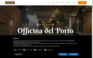 Ristoranteofficinadelporto.it Screenshot 2024-07-08 09:52:48