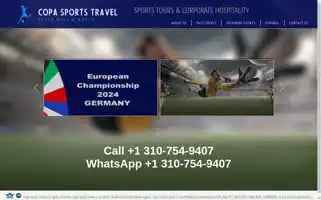 Copasportstravel.com Screenshot 2024-04-16 18:31:11