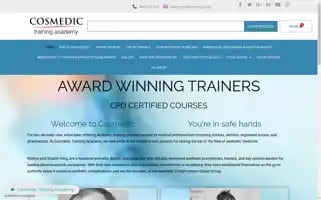 Cosmedic-training.co.uk Screenshot 2024-07-03 12:32:00