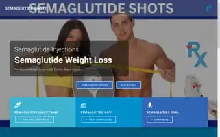 Semaglutideshots.com Screenshot 2024-07-01 16:57:15