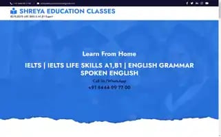 Shreyaeducationclasses.com Screenshot 2024-05-22 06:05:17