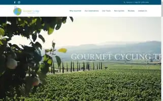Gourmetcyclingtravel.com Screenshot 2024-04-14 08:28:41