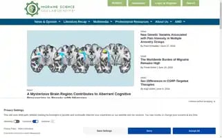 Migrainecollaborative.org Screenshot 2024-07-01 11:40:27