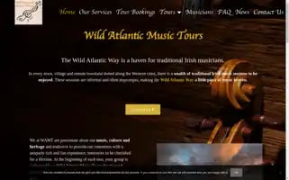 Wildatlanticmusictours.com Screenshot 2024-04-18 16:28:09