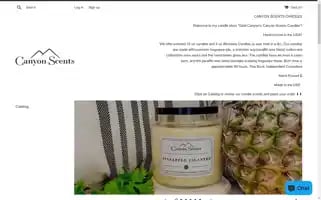 Canyoncandles.com Screenshot 2024-04-18 11:04:25