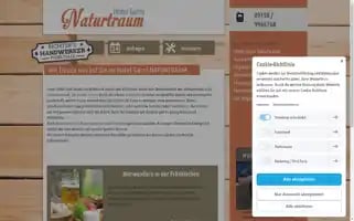 Naturtraum-hotel.de Screenshot 2024-04-15 10:15:32