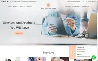 Nityatoursandtravels.com Screenshot 2024-04-17 10:05:24
