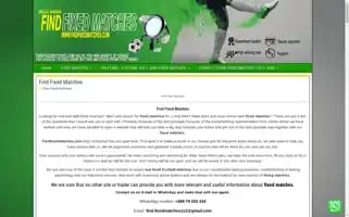 Findfixedmatches.com Screenshot 2024-07-05 15:07:30