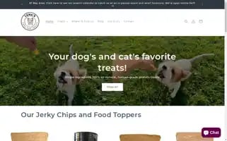 Lunasgooddogtreats.com Screenshot 2024-04-27 06:15:50