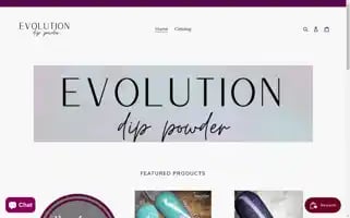 Evolutiondippowderllc.com Screenshot 2024-04-15 13:08:18