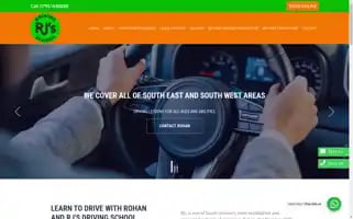Rjsdrivingschool.co.uk Screenshot 2024-05-19 19:36:01