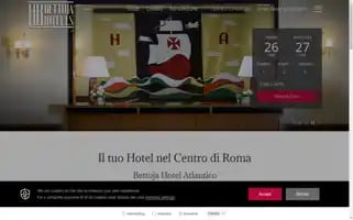 Romehotelatlantico.it Screenshot 2024-04-26 02:57:54