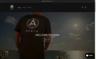 Aeriaclothing.com Screenshot 2024-04-27 10:35:17