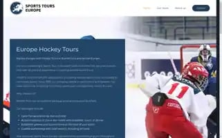 Europehockeytours.com Screenshot 2024-04-15 21:42:06