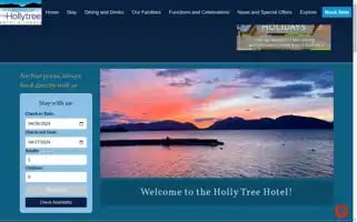 Hollytreehotel.co.uk Screenshot 2024-04-26 21:43:11