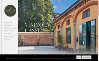 Vinicolacassi.it Screenshot 2024-07-10 05:50:30