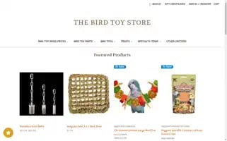 Thebirdtoystore.com Screenshot 2024-05-14 07:39:32