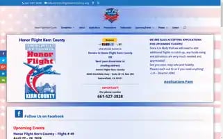 Honorflightkerncounty.org Screenshot 2024-04-22 19:38:51