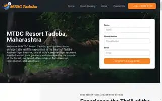 Mtdchoteltadoba.com Screenshot 2024-04-15 17:55:08