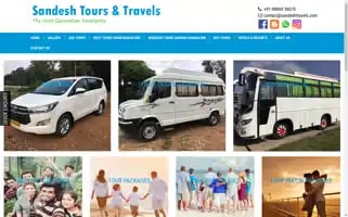 Sandeshtravels.com Screenshot 2024-04-18 17:27:51
