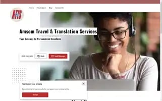 Amsomtraveltrans.com Screenshot 2024-04-17 14:41:28