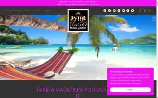 Vipluxurytravelagency.com Screenshot 2024-04-18 08:09:22